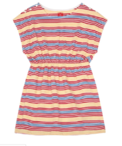 bonton dress striped