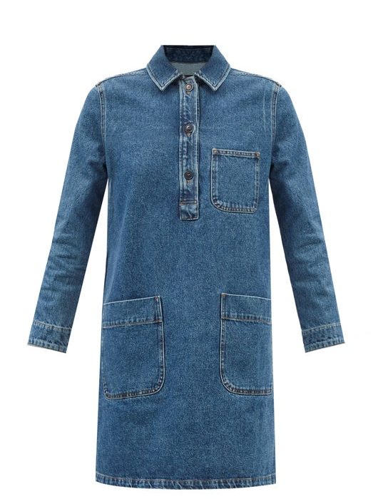 A Little Bird -- denim dresses for spring
