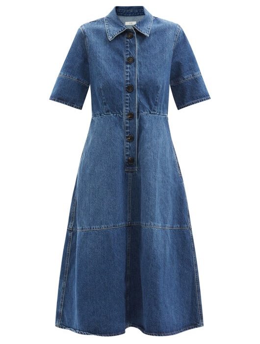 A Little Bird - denim dresses for spring