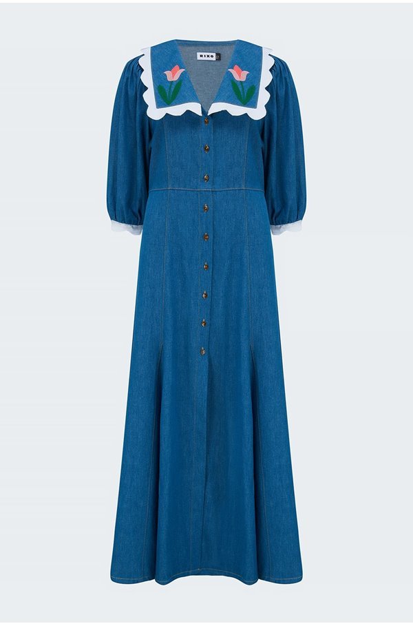 A Little Bird - denim dresses for spring