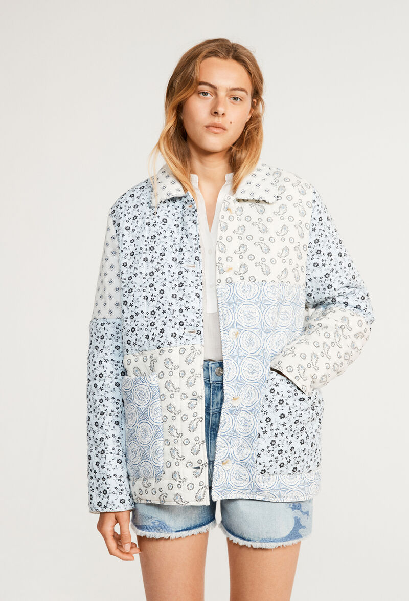 A Little Bird Provençal patchwork jacket Claudie Pierlot