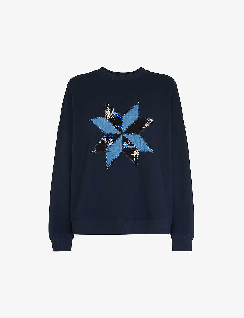 A Little Bird - Patchwork - Navy