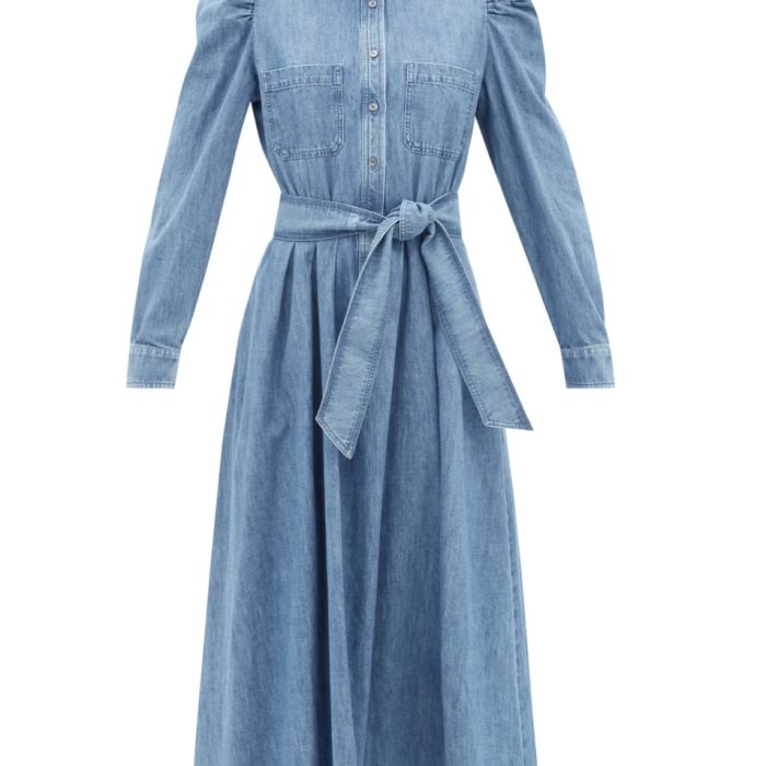 A Little Bird Max Mara Denim Dresses