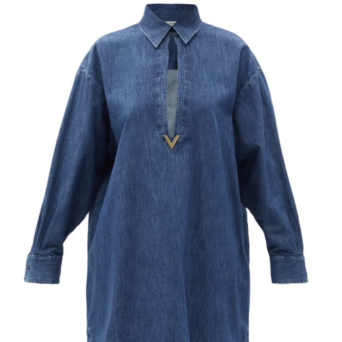 A Little Bird Valentino Denim Dress