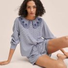 A Little Bird - Gingham Pyjama Set