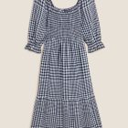 A Little Bird - Gingham Dress