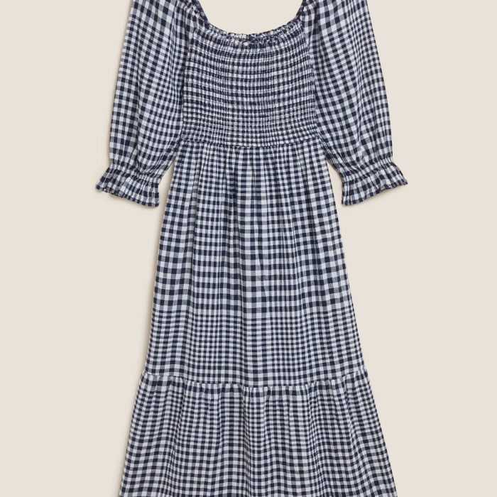 A Little Bird - Gingham Dress