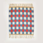 A Little Bird - gingham rug