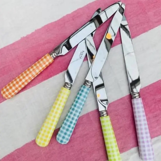 A Little Bird - Gingham Cutlery