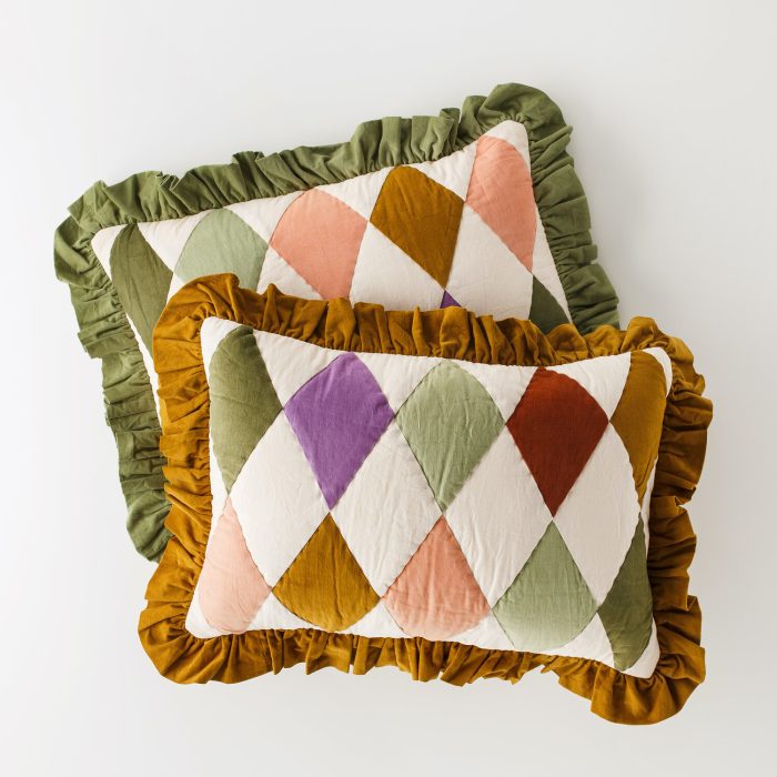 A Little Bird - Harlequin pillows