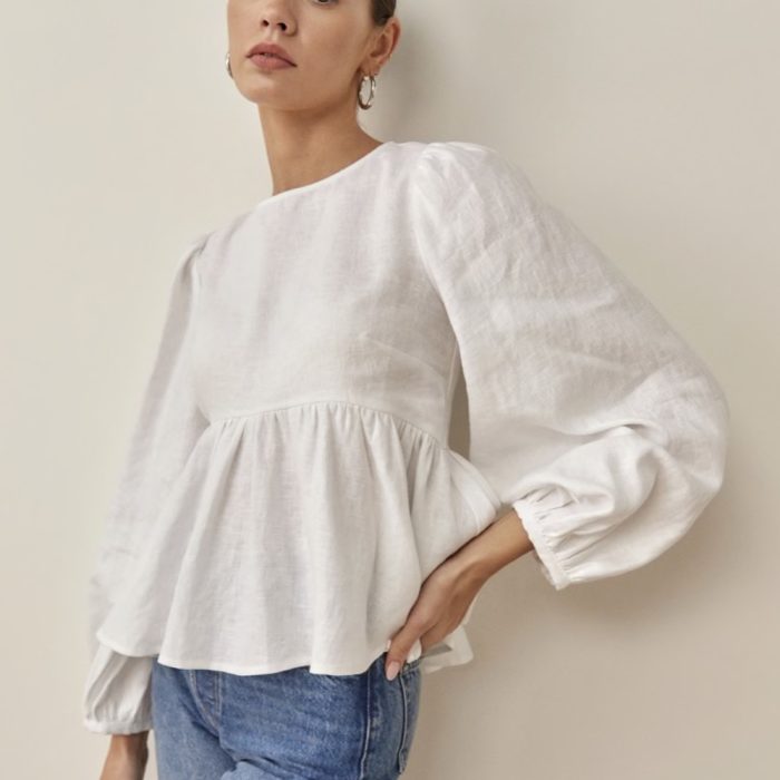 A Little Bird - new season white blouses
