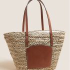 A Little Bird Marks and Spencer Straw Bag