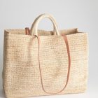 A Little Bird And Other Stories Large Straw Tote