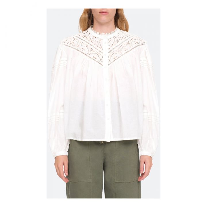 A Little Bird - new season white blouses