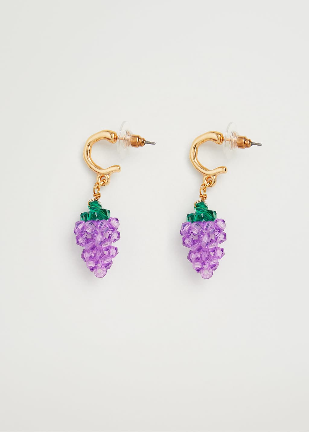 A Little Bird - grapes earrings