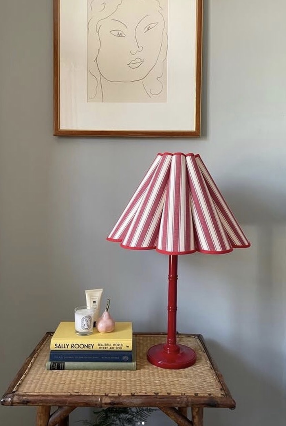A Little Bird Tarn London lampshade