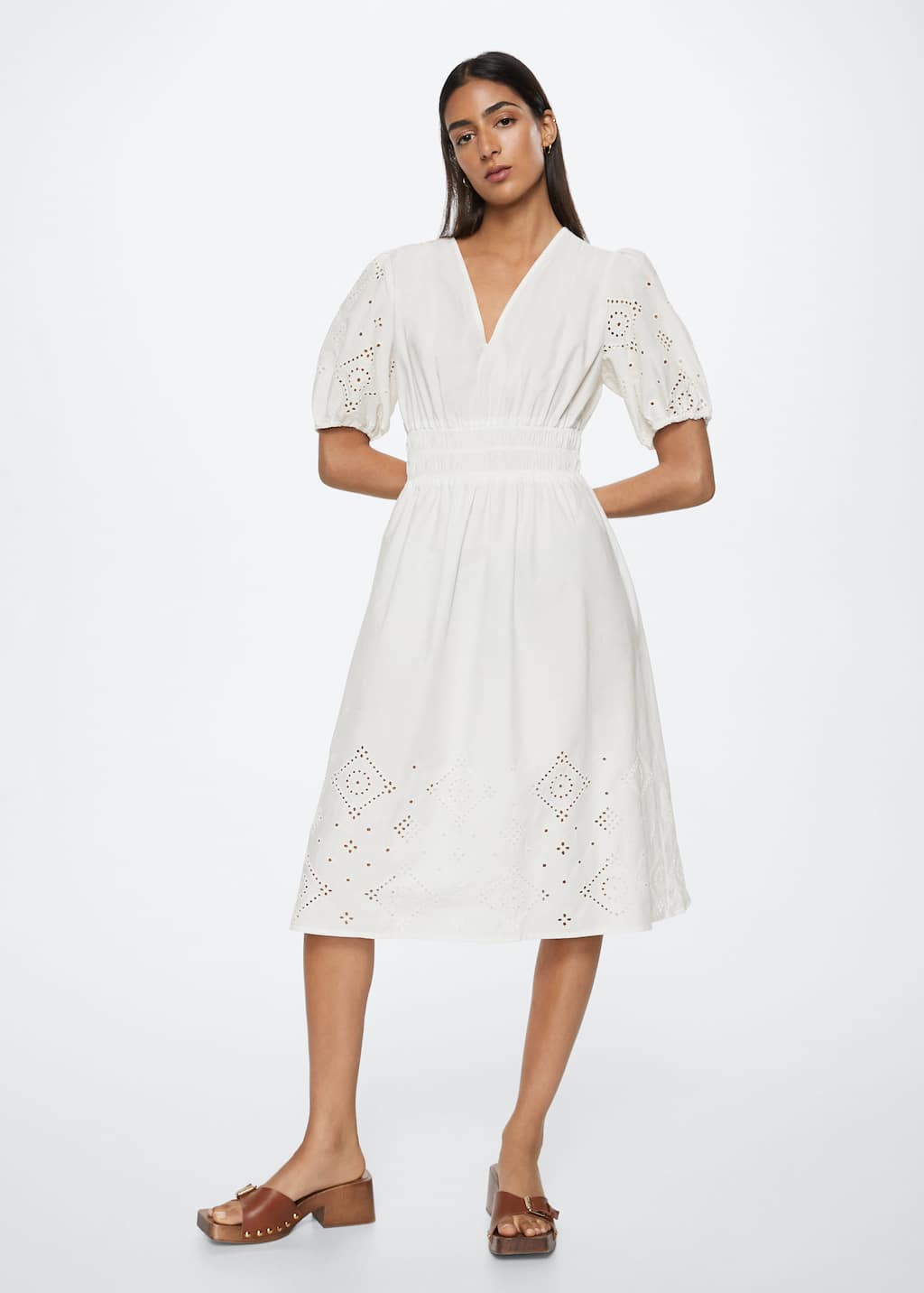A Little Bird Mango White Dress