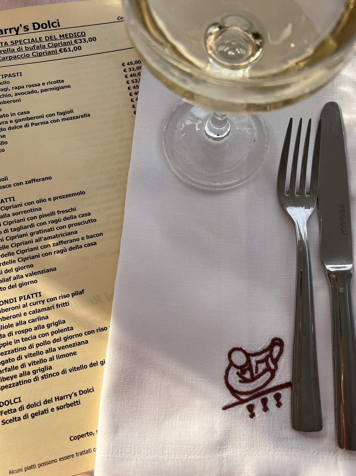 A Little Bird Harry's Bar Dolci