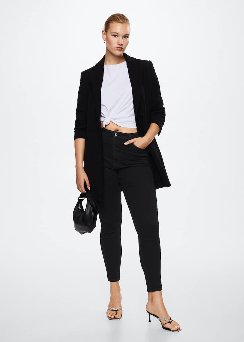 A Little Bird Mango Black Skinny Jeans