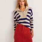 A Little Bird - Boden cashmere half zip