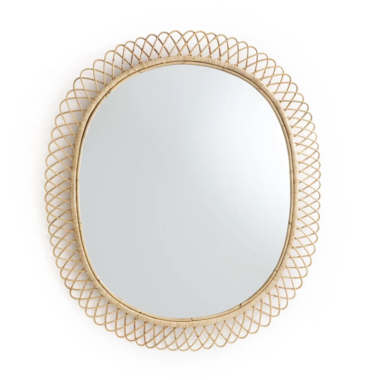 A Little Bird La Redoute Rattan Mirror