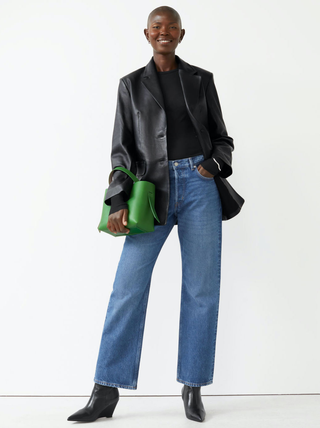 A Little Bird - leather jacket