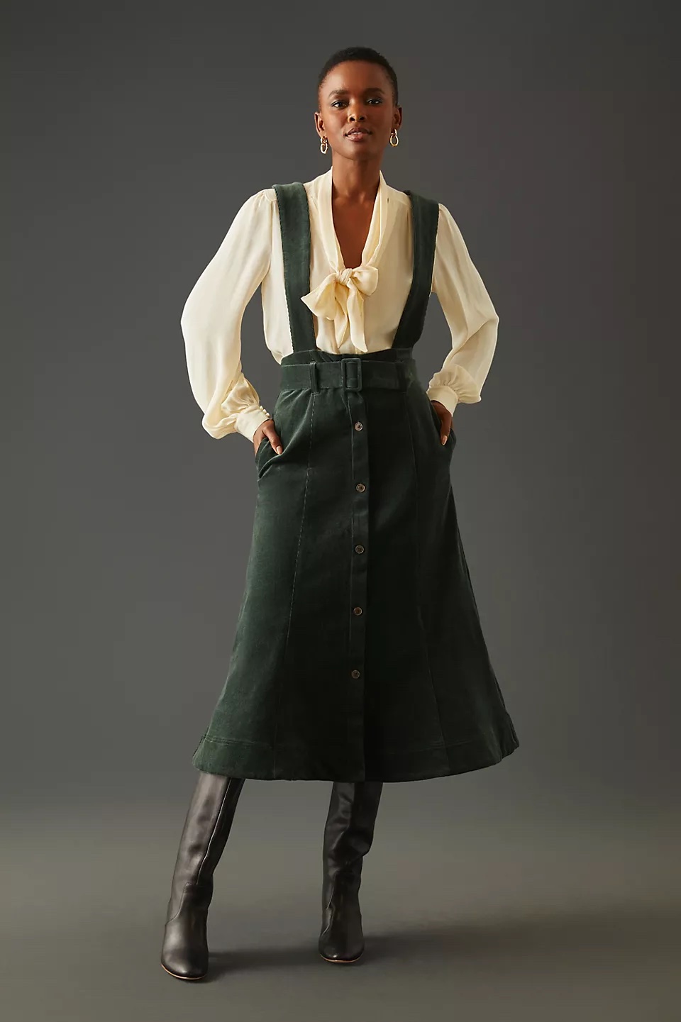 A Little Bird - cord pinny